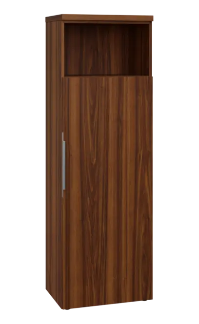 SIN 5 - 6DN kancelářská skříň, 1-dveřová/nika, pravá, 1820x600x400, ořech královský